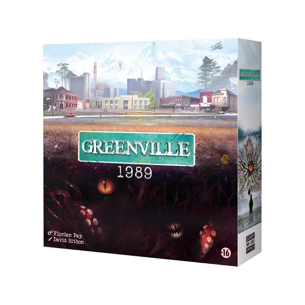 Boîte de jeu Greenville 1989